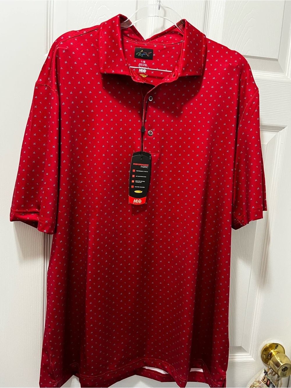 Greg Norman Performance Golf Polo Shirt – Men's Large – NWT Large